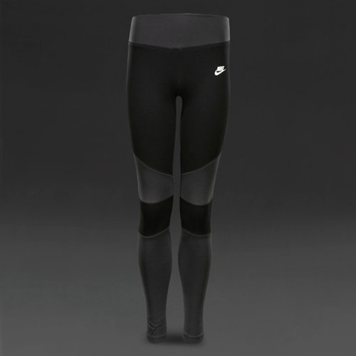 Nike Sportswear Tech Fleece Tights Black / Anthracite / White for Girls